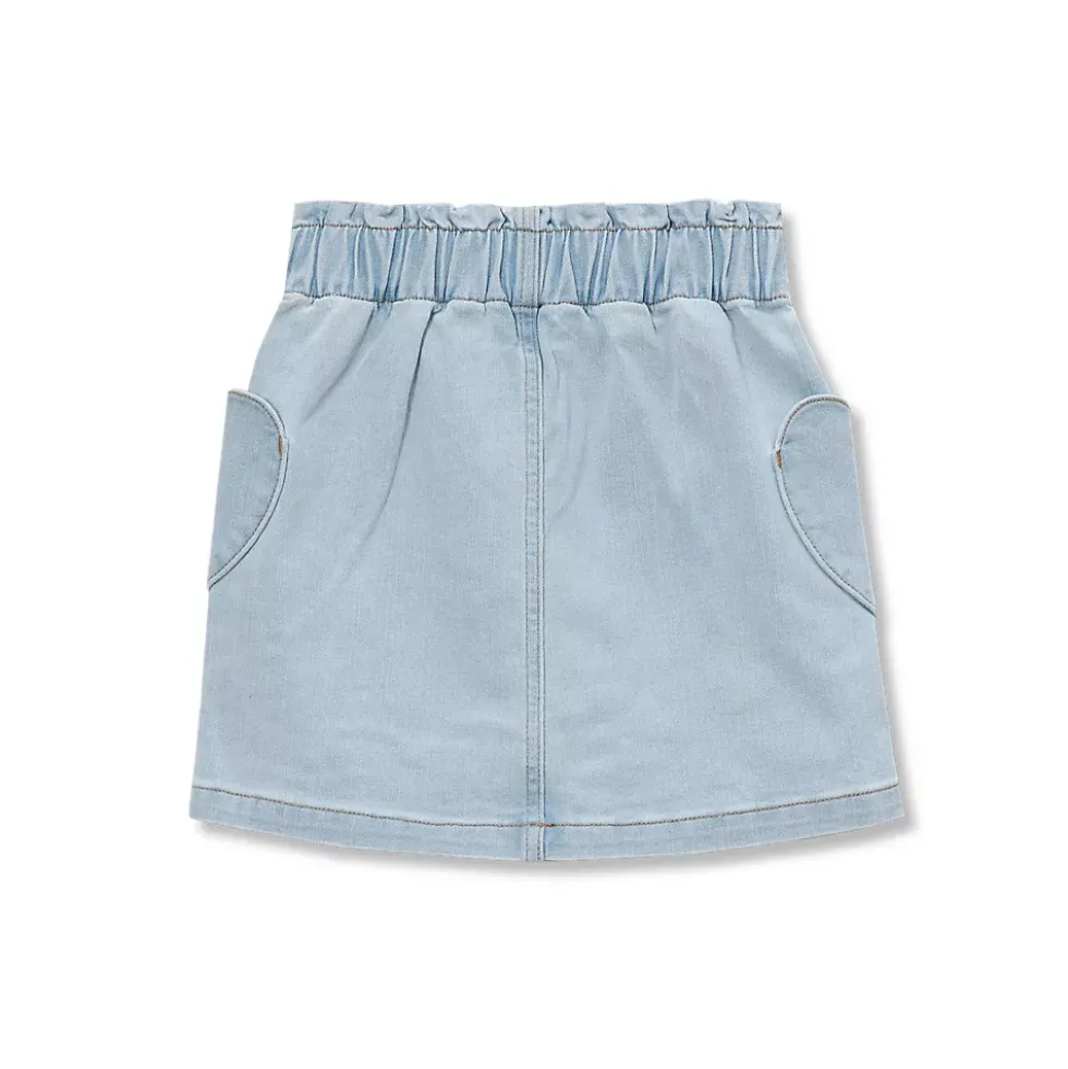 Girls Denim Skirt