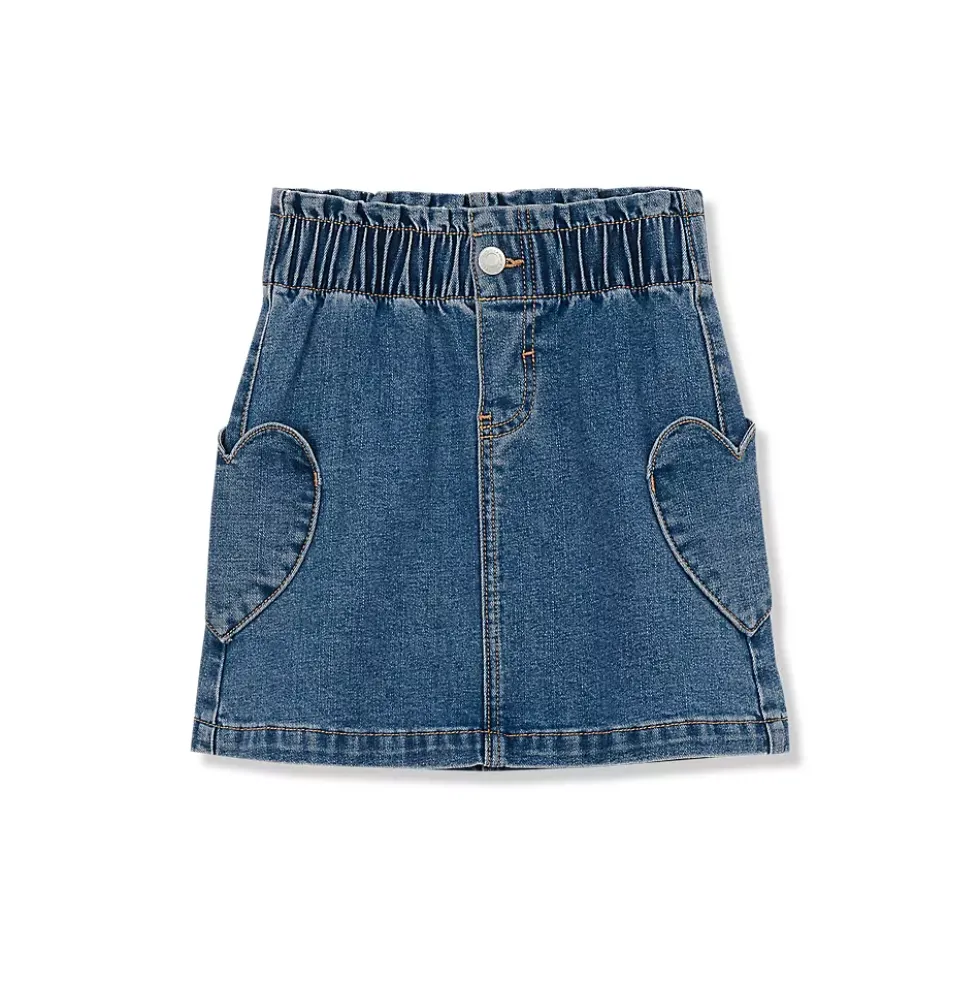 Girls Denim Skirt