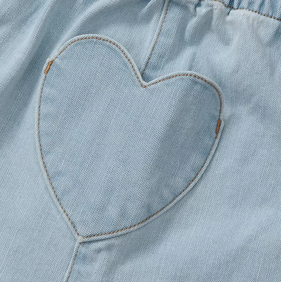 Girls Denim Skirt