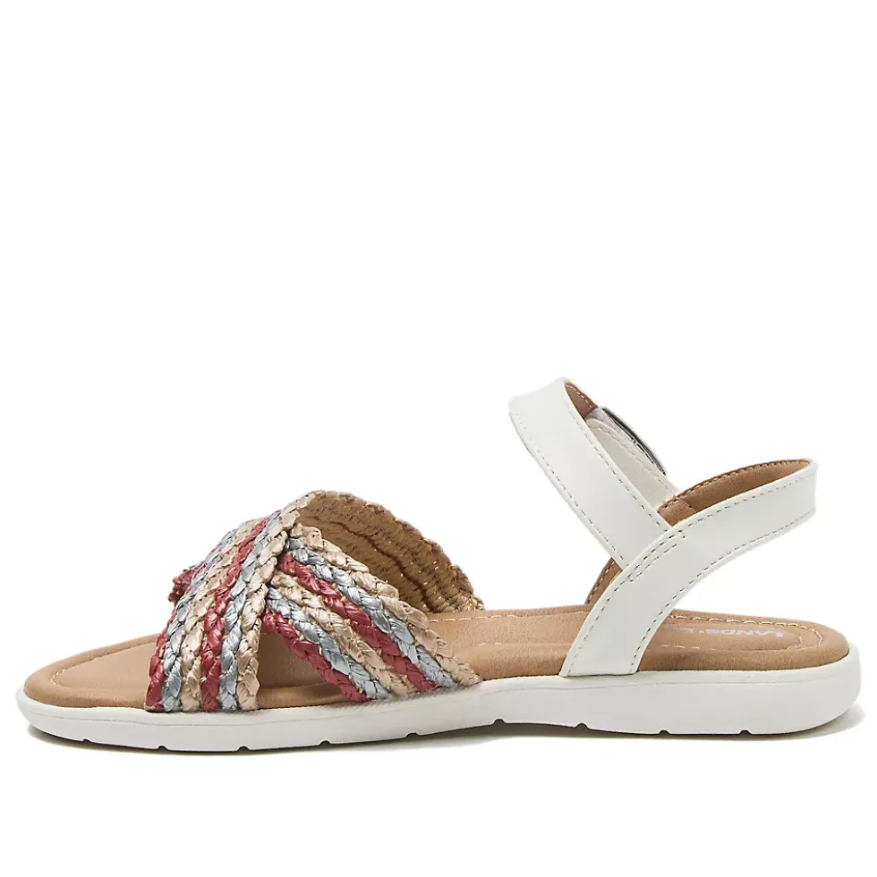 Girls Easy On Braided Sandals
