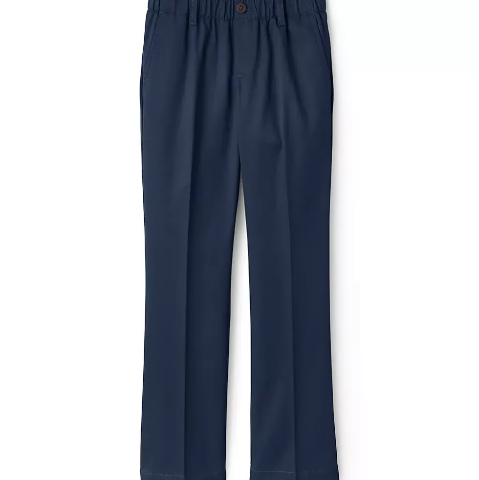 Girls Elastic Waist Pull-On Chino Pants