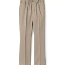 Girls Elastic Waist Pull-On Chino Pants