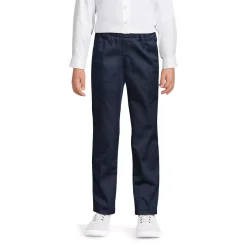 Girls Elastic Waist Pull-On Chino Pants