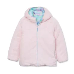 Girls FeatherFree™ Reversible Hooded Jacket