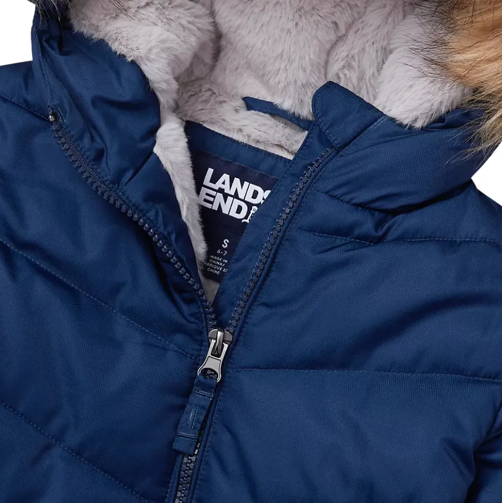 Girls Fleece Lined Parka
