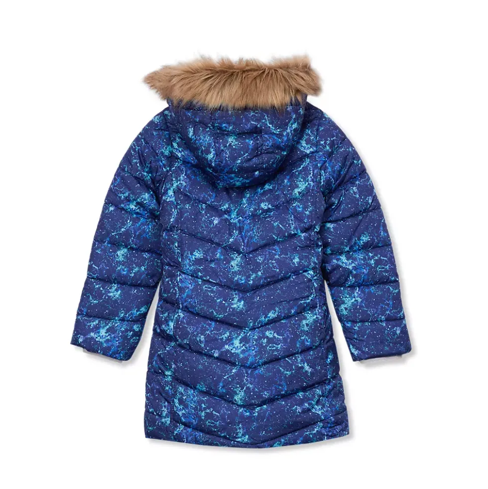 Girls Fleece Lined Parka