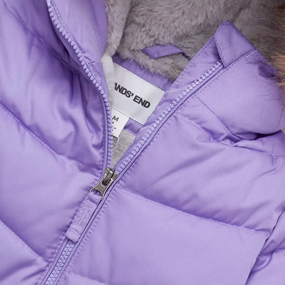 Girls Fleece Lined Parka