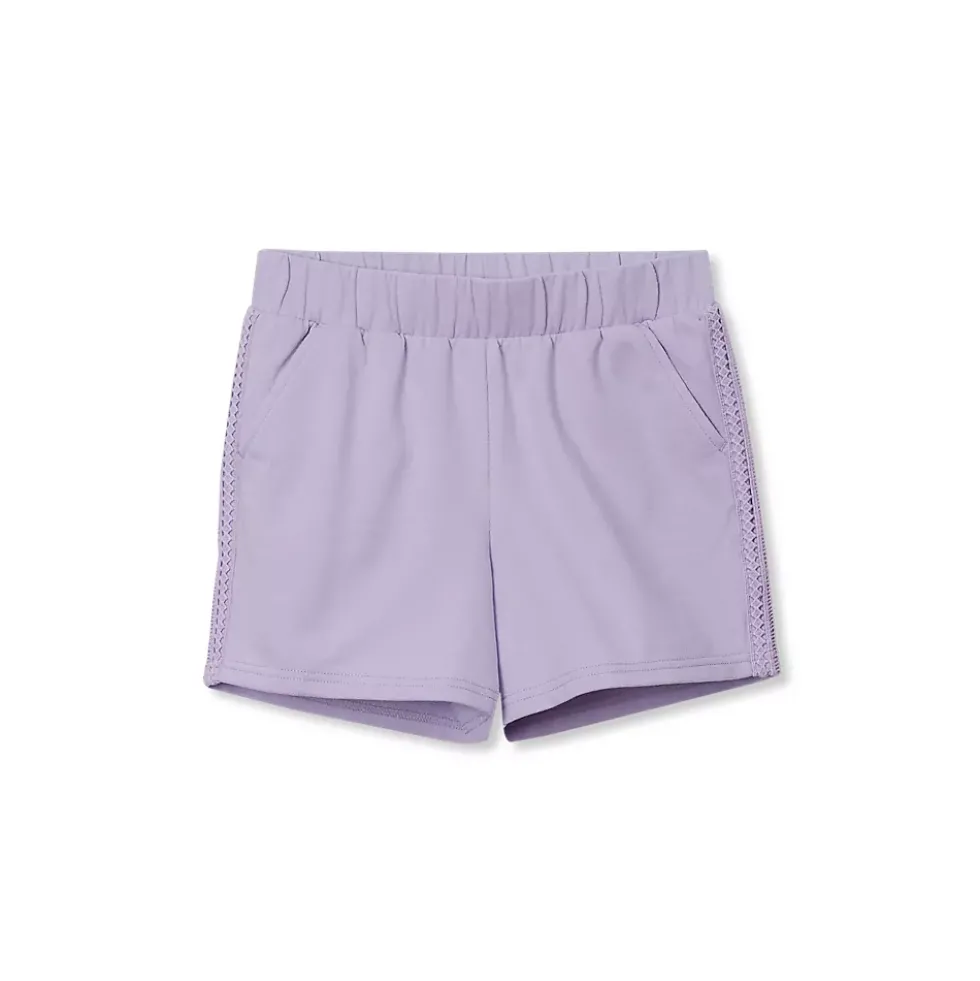 Girls French Terry Pull On Shorts