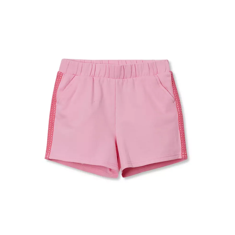 Girls French Terry Pull On Shorts