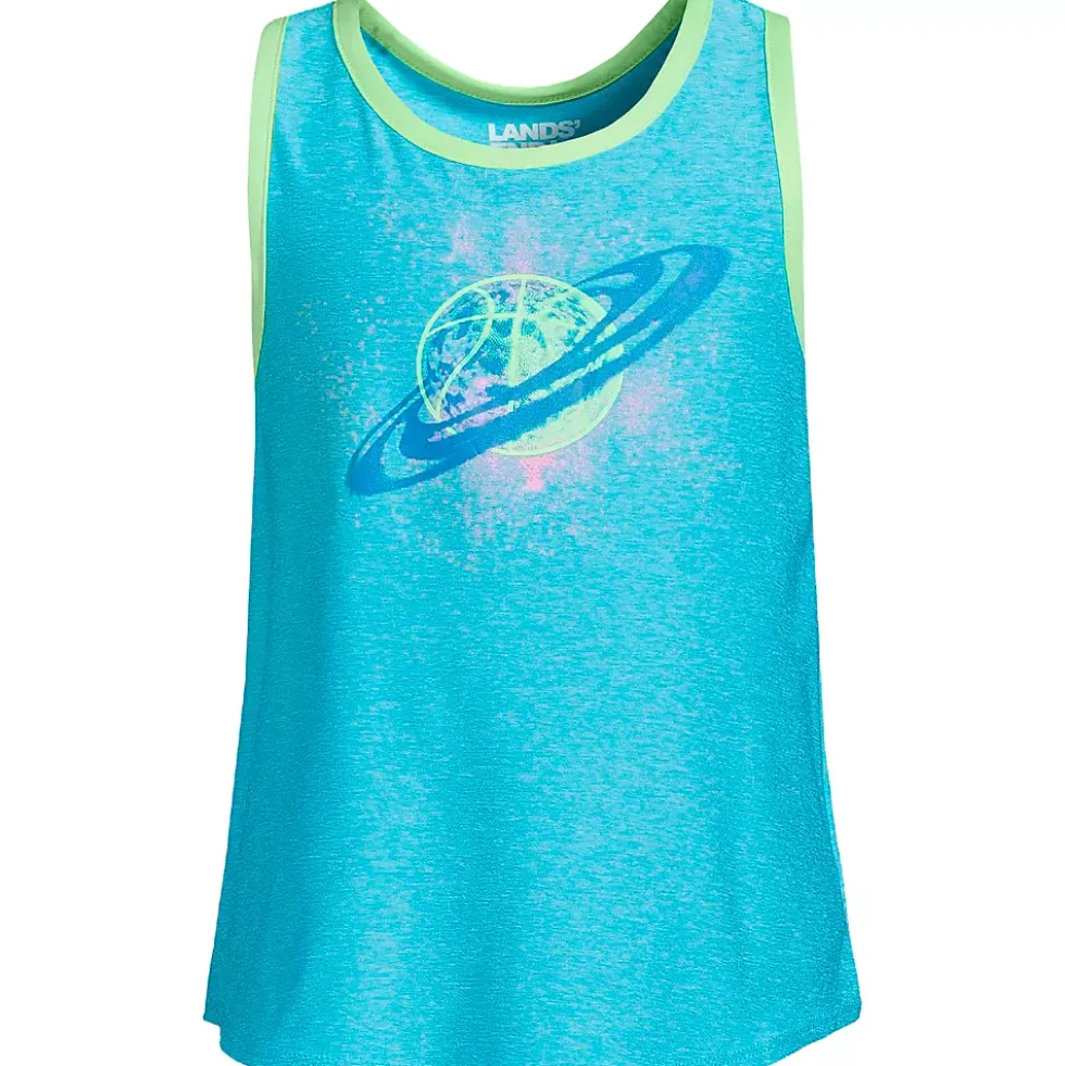 Girls Gathered Back Active Performance Tank