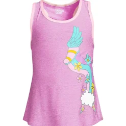 Girls Gathered Back Active Performance Tank