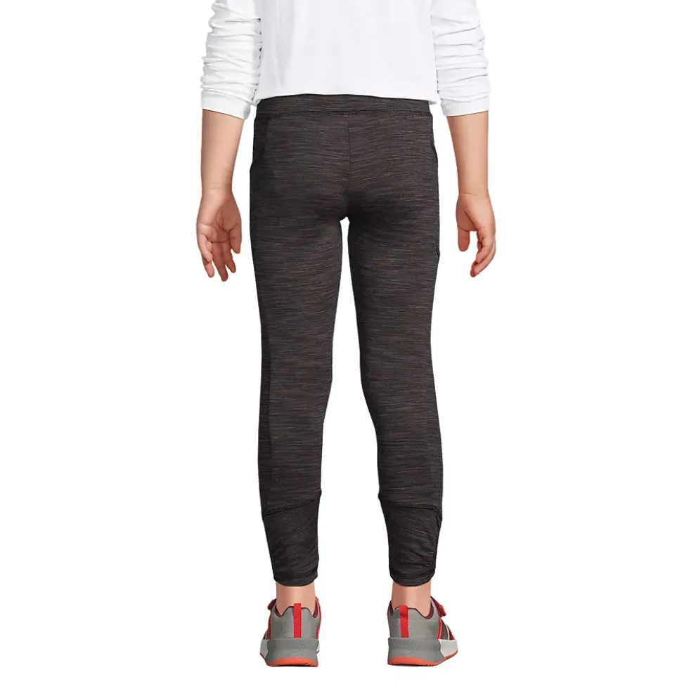 Girls Gathered Hem Active Leggings