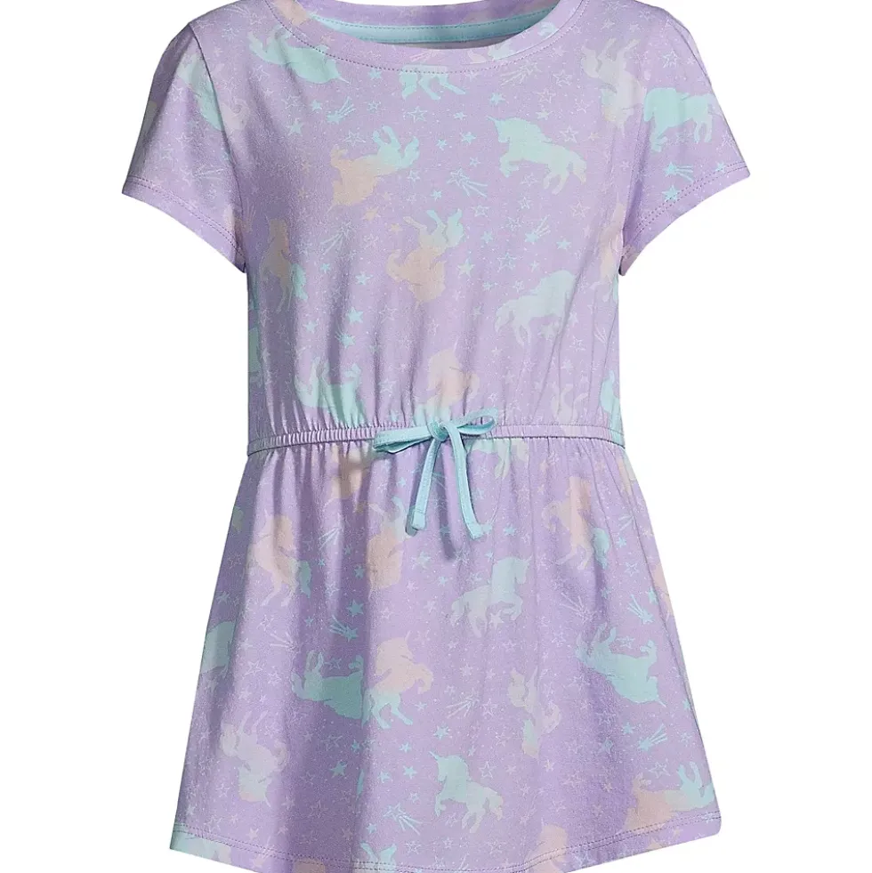 Girls Gathered Waist Tunic Top