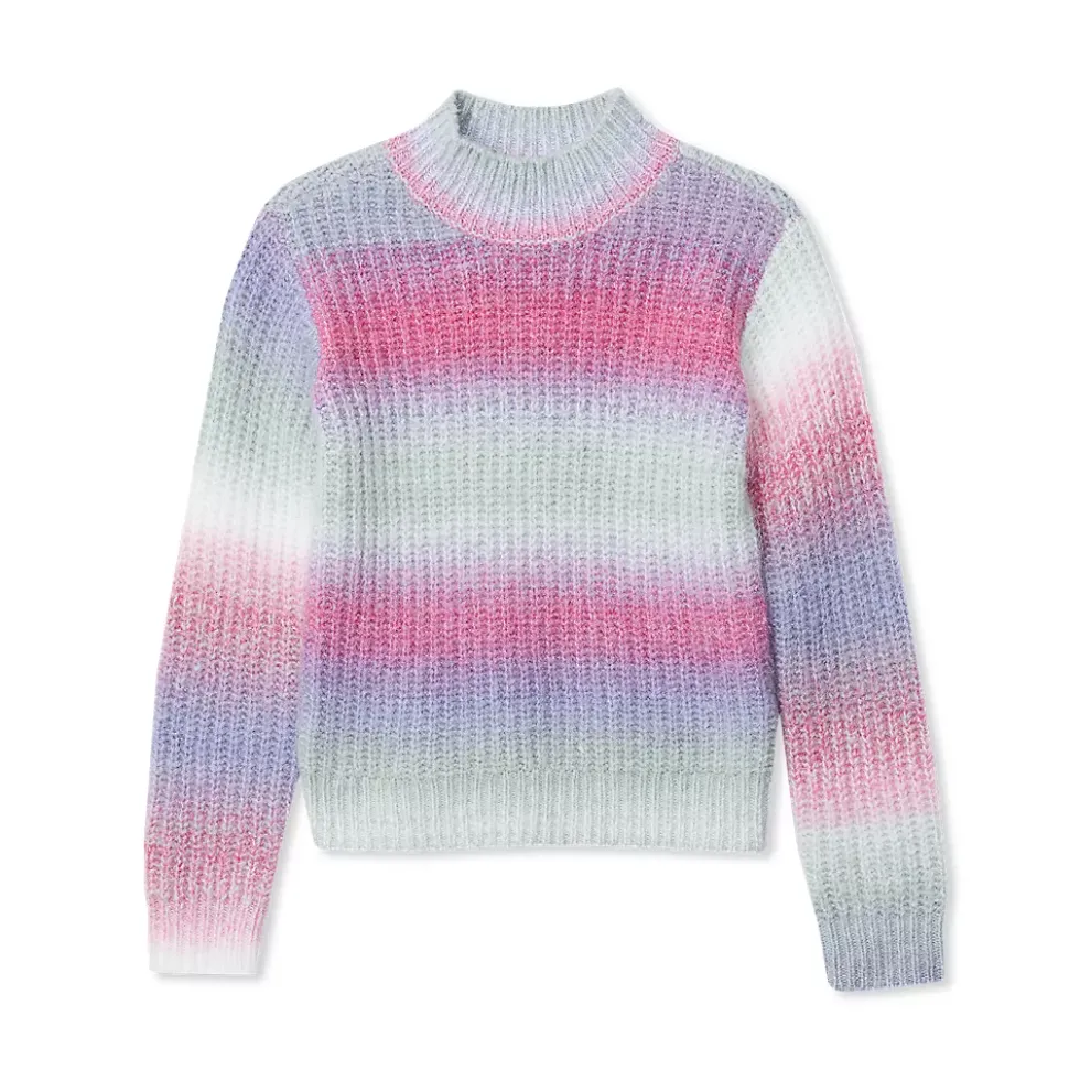 Girls Heavy Knit Sweater