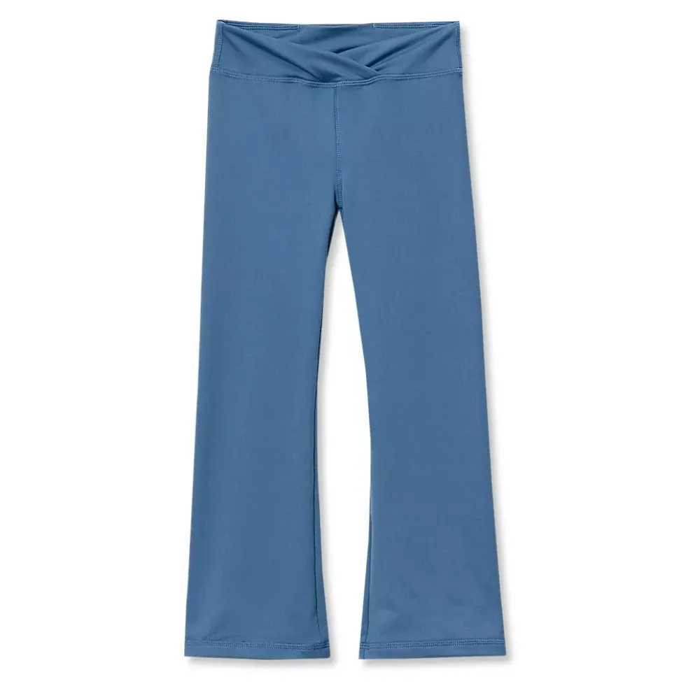 Girls High Waisted Active Flare Leggings