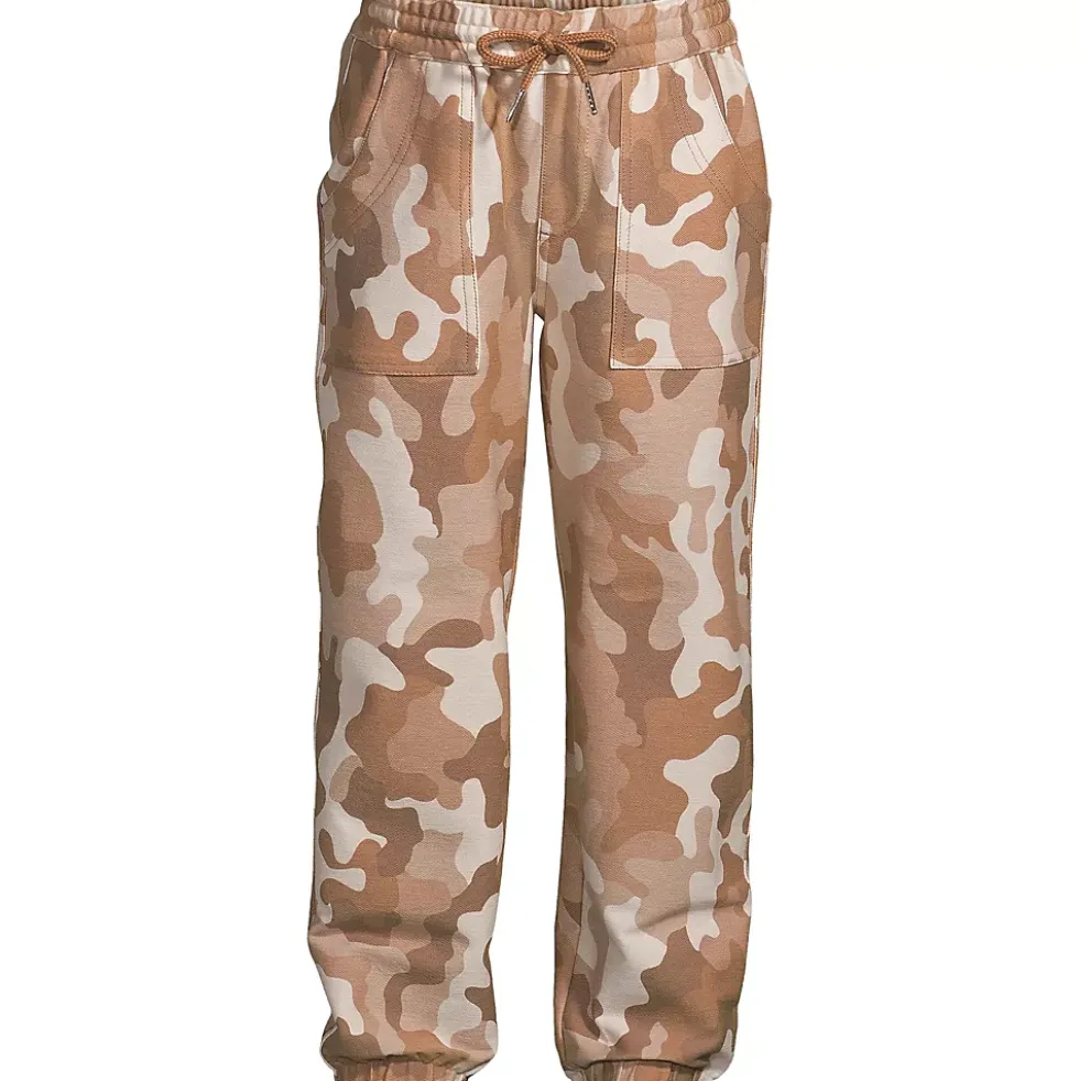Girls Iron Knee Pull On Jogger Pants