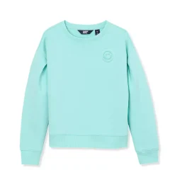 Girls Knit Crewneck Sweatshirt