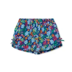 Girls Knit Side Bow Shorts