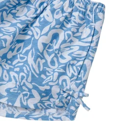 Girls Knit Side Bow Shorts