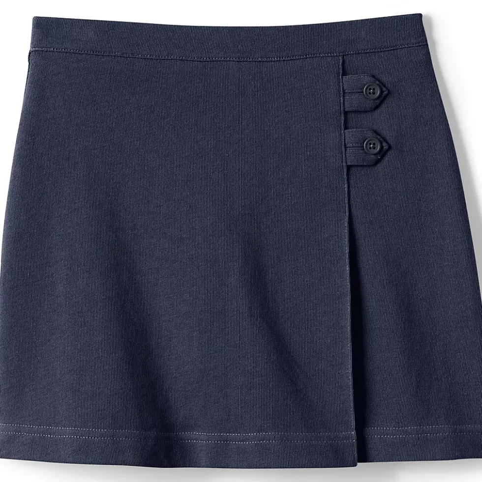 Girls Knit Skort Above the Knee