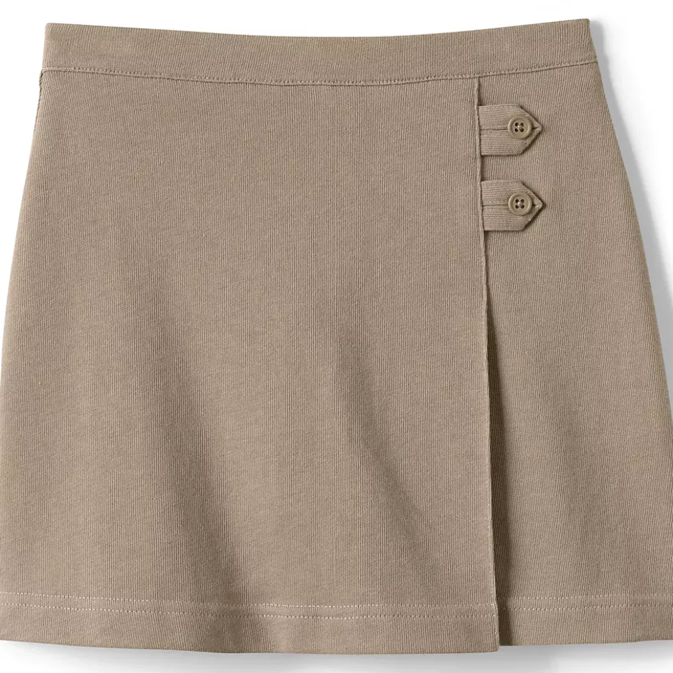 Girls Knit Skort Above the Knee