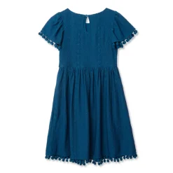Girls Lace Short Sleeve Dress