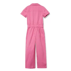 Girls Lightweight Denim Jumpsuit