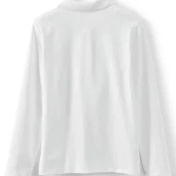 Girls Long Sleeve Feminine Fit Rapid Dry Polo Shirt