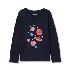 Girls Long Sleeve Graphic Tee