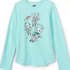 Girls Long Sleeve Graphic Tee