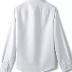 Girls Long Sleeve Oxford Dress Shirt