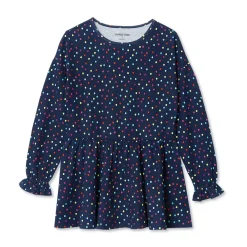 Girls Long Sleeve Ruffle Tunic Top