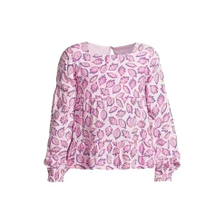 Girls Long Sleeve Tiered Top