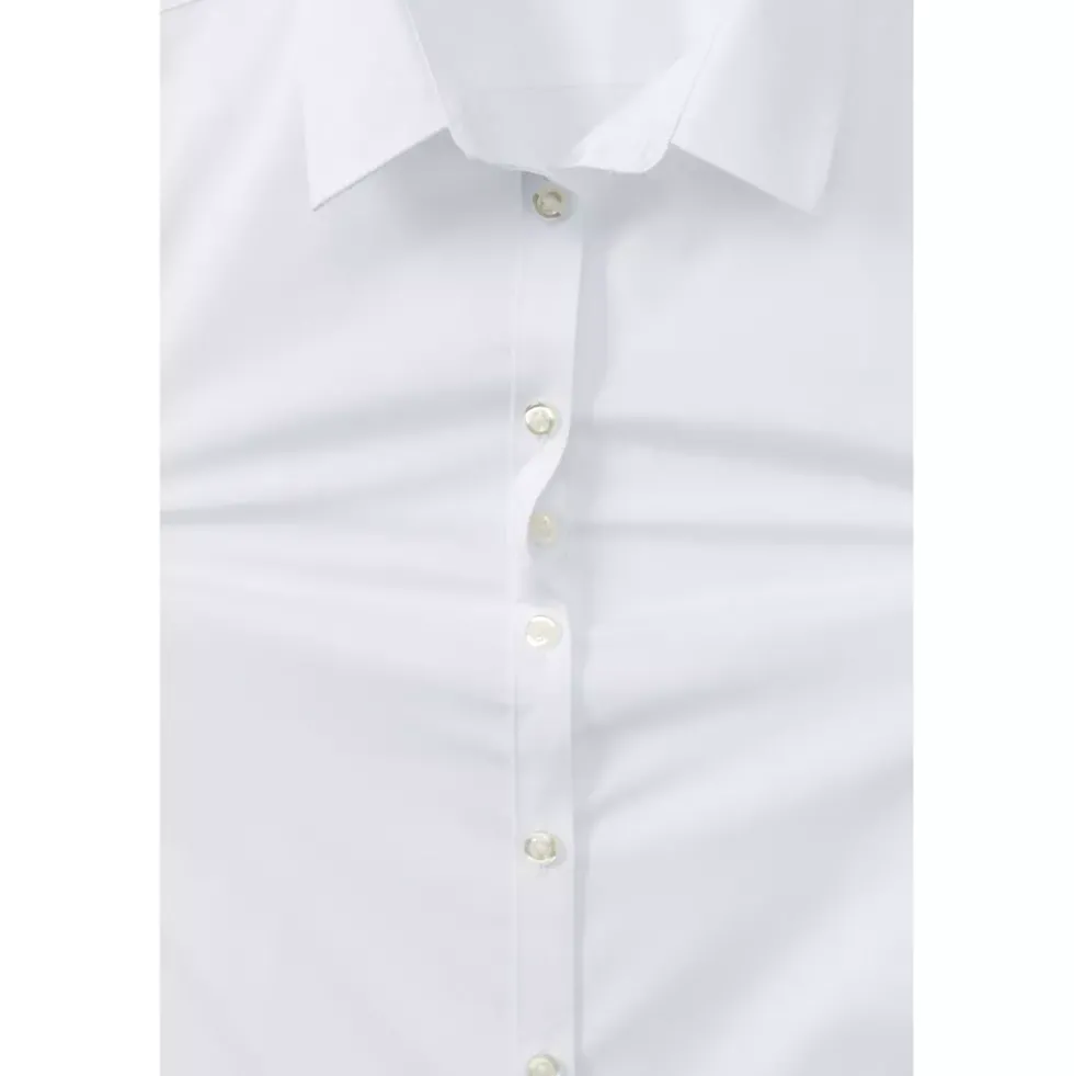 Girls No Gape Long Sleeve Stretch Shirt