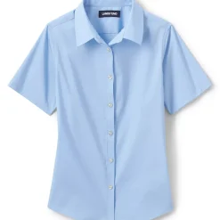 Girls No Gape Short Sleeve Stretch Shirt