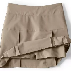Girls Performance Pleated Skort Above the Knee