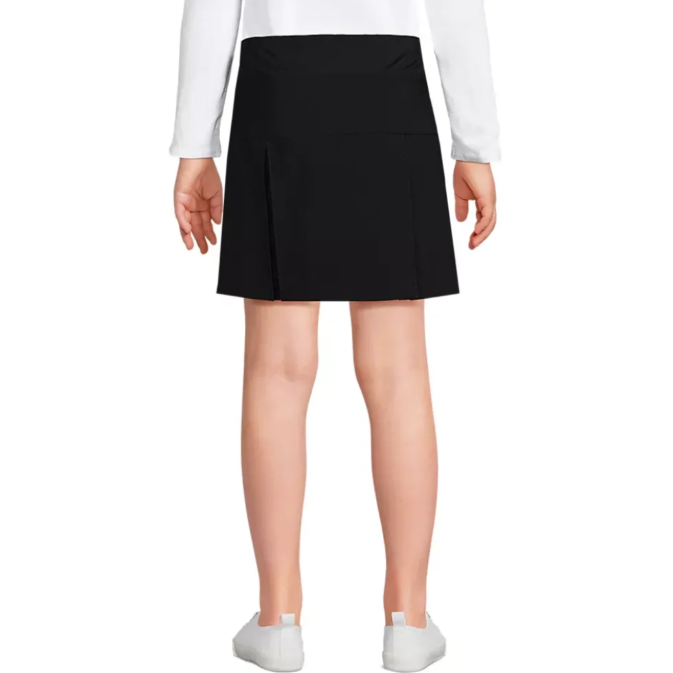 Girls Performance Pleated Skort Above the Knee