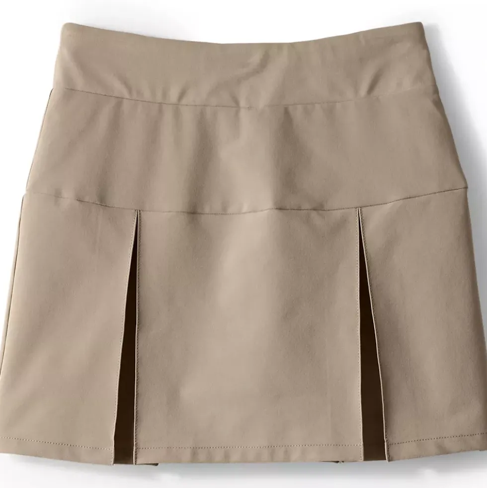 Girls Performance Pleated Skort Above the Knee