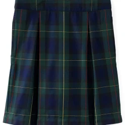 Girls Plaid Skort Top of Knee