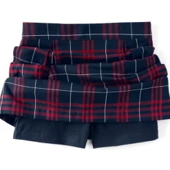 Girls Plaid Skort Top of Knee