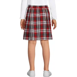 Girls Plaid Skort Top of Knee