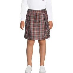Girls Plaid Skort Top of Knee