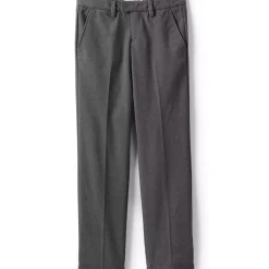 Girls Plain Front Dress Pants