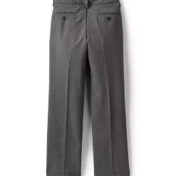 Girls Plain Front Dress Pants