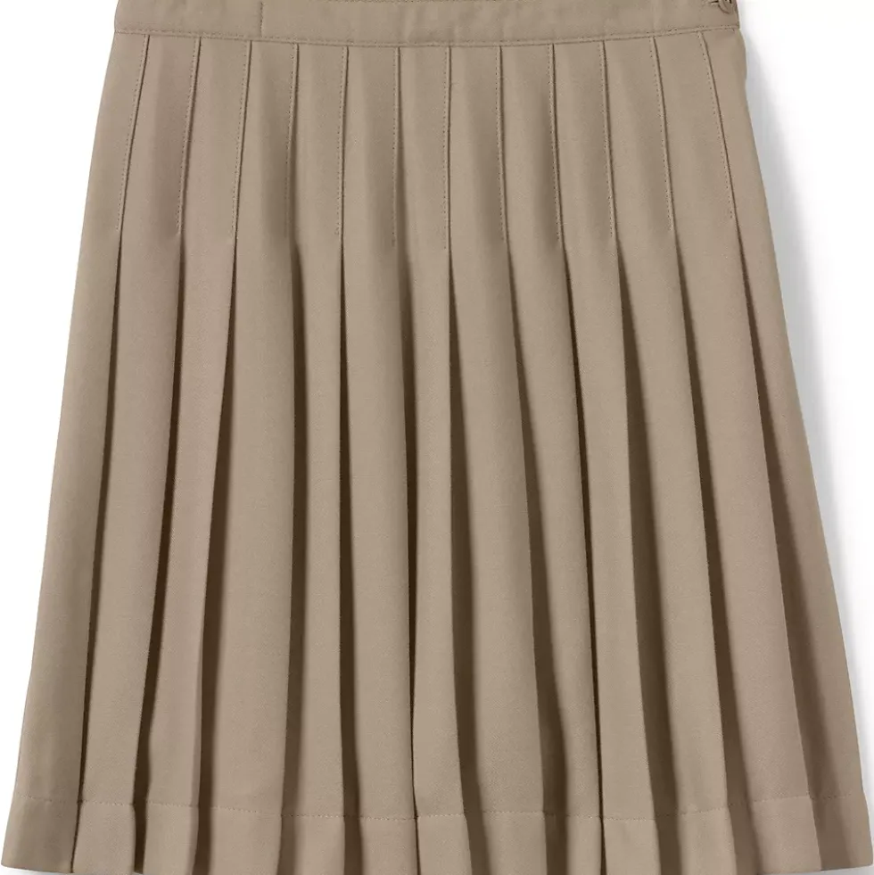 Girls Pleated Skirt Below the Knee