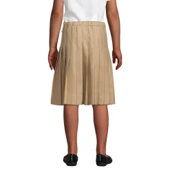 Girls Pleated Skirt Below the Knee