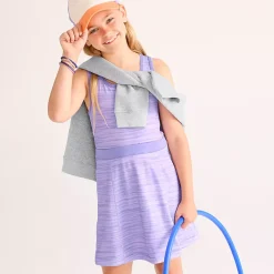 Girls Plus Athletic Active Tank Top Dress