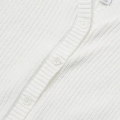 Girls Plus Button Front Knit Cardigan