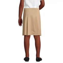 Girls Ponte Pleat Skirt Top of Knee