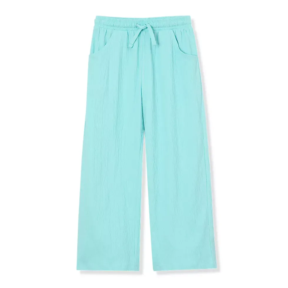 Girls Pull On Knit Gauze Pants